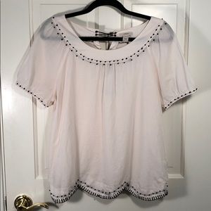 J. Crew Scalloped Shirt